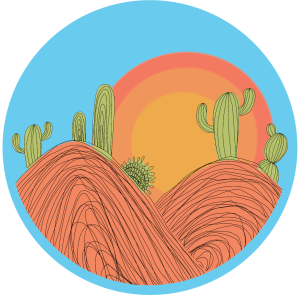 Desert Hay Bail